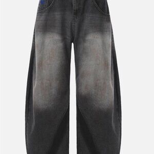 AELFRIC EDEN WRINKLE LOOSE BARREL JEANS